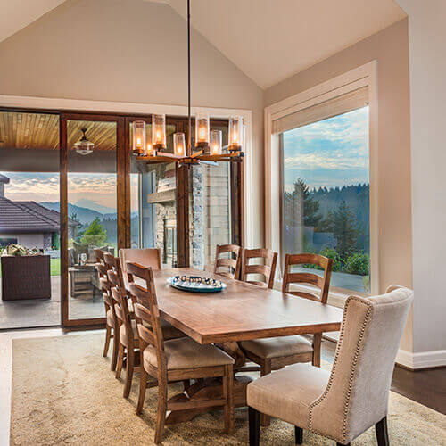 Summer Suede Dining Room Color Schemes
