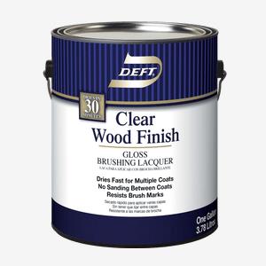 DEFT<sup>®</sup> Interior Clear Brushing Lacquer