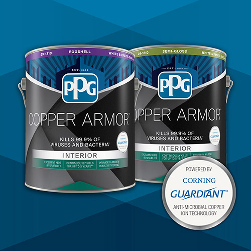 EPA registered Anti-Viral and Anti-Bacterial* Paint